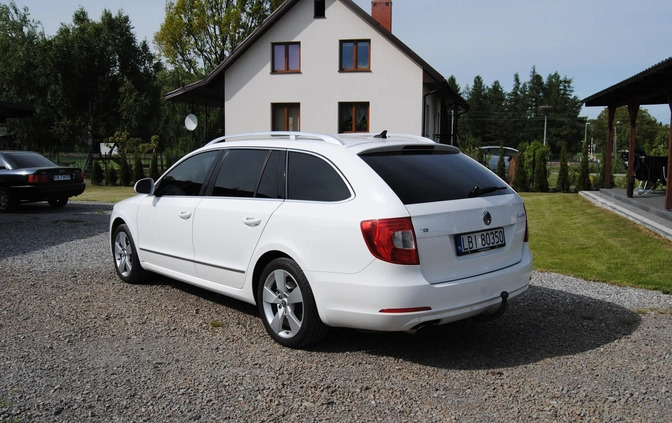 Skoda Superb cena 38500 przebieg: 271616, rok produkcji 2013 z Człopa małe 29